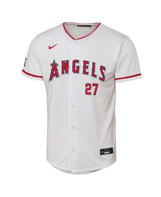 Big Boys and Girls Mike Trout White Los Angeles Angels Home Stadium Player Jersey