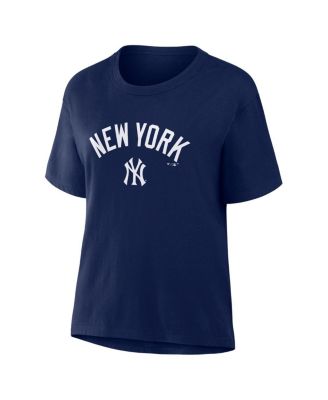 Women's Navy New York Yankees Lockup Legacy T-Shirt