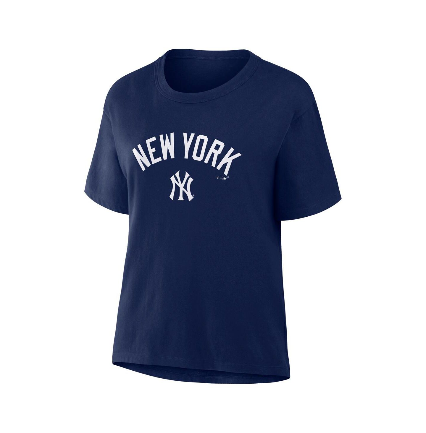 Женская футболка Fanatics Navy New York Yankees Lockup Legacy — фото 3