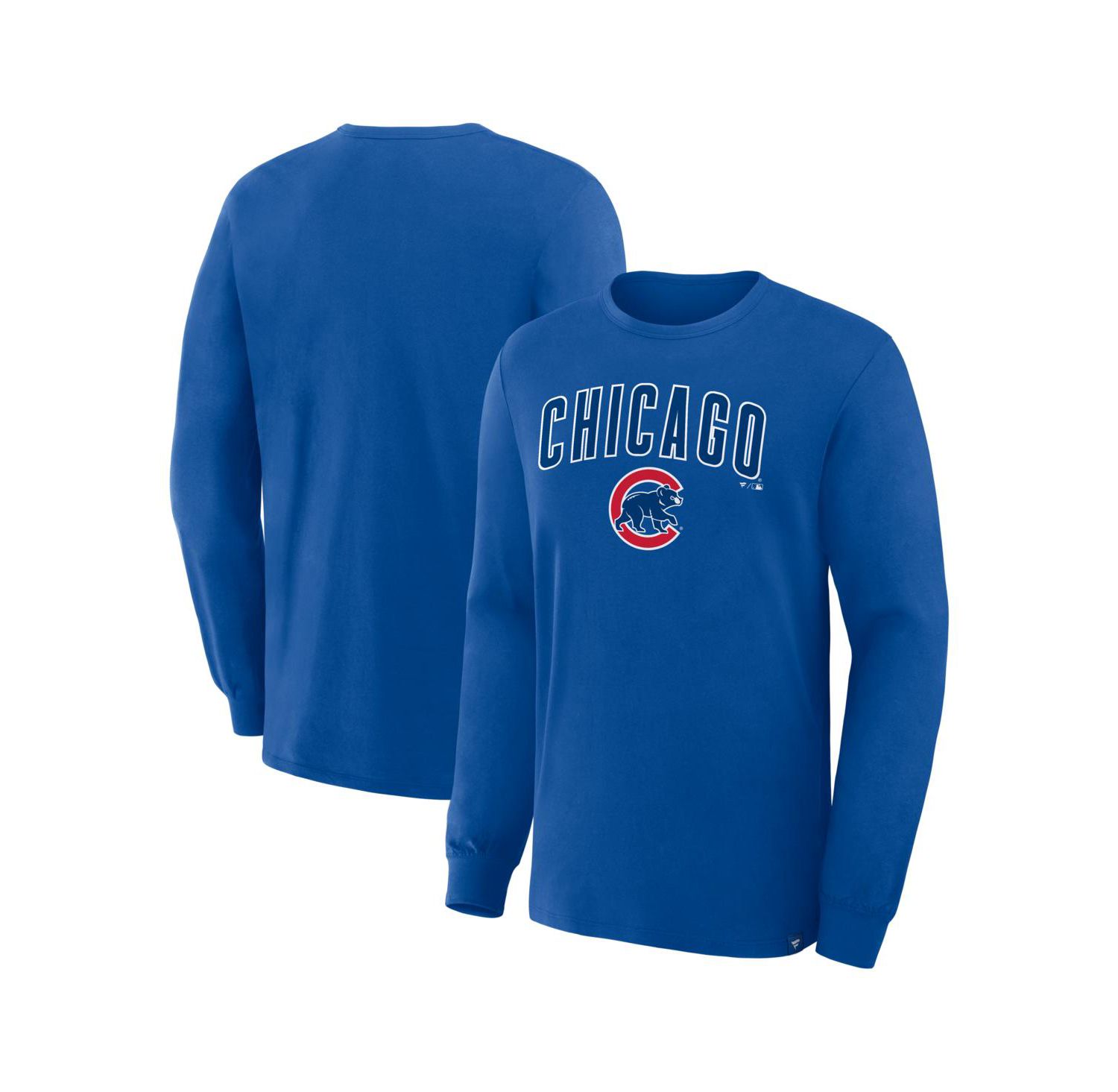 Men's Royal Chicago Cubs Lock-Up Legacy Long Sleeve T-Shirt
