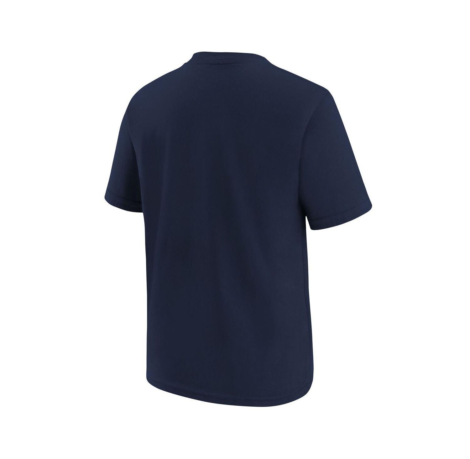 Big Boys and Girls Athletic Navy New York Yankees Wordmark T-Shirt