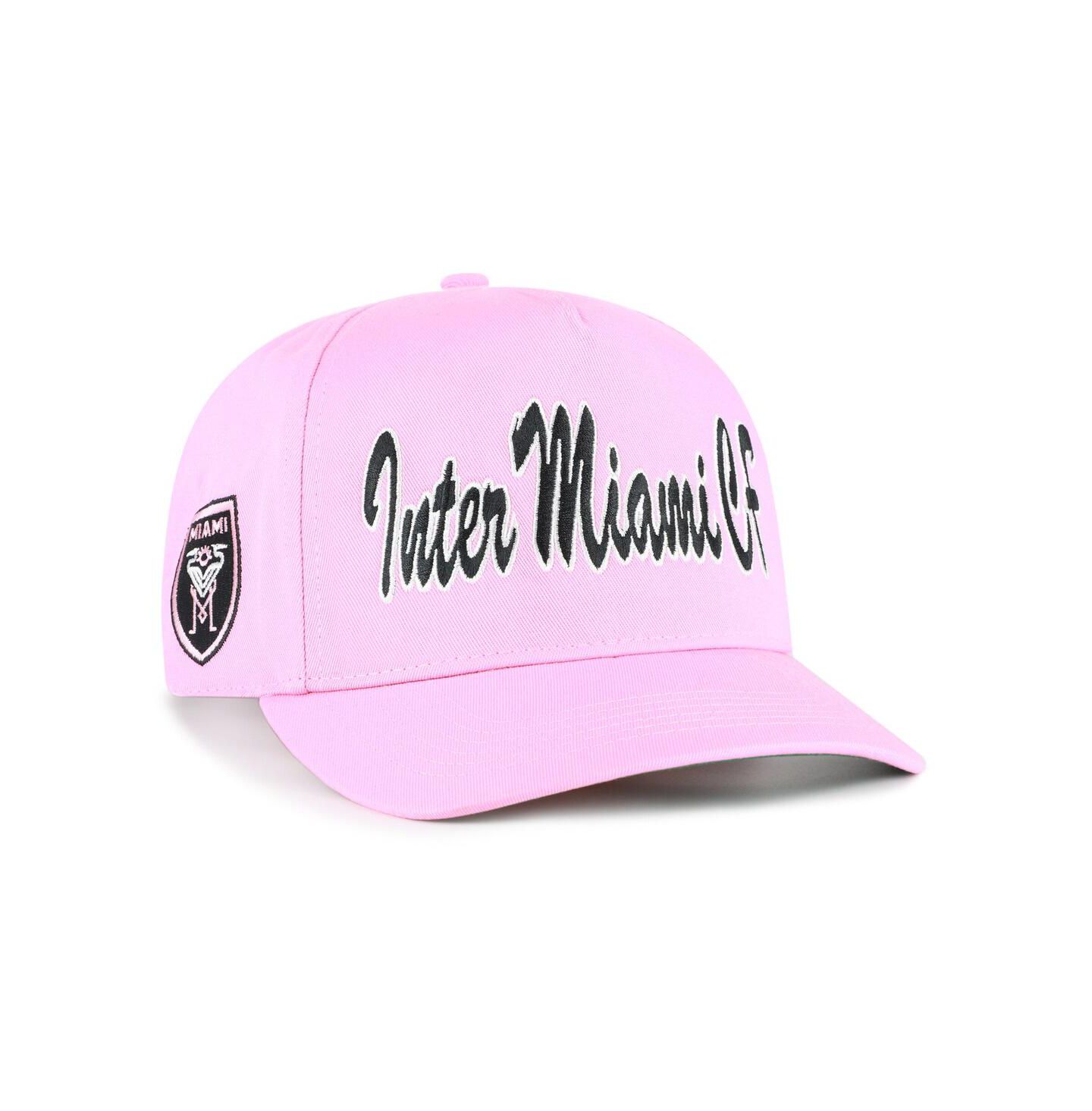 Мужская кепка '47 Brand Pink Inter Miami CF Brushmark Hitch Adjustable Hat — фото 4