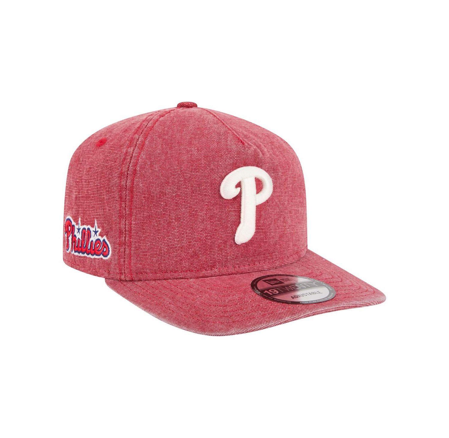 Men's Red Philadelphia Phillies Denim Classic 19TWENTY Adjustable Hat