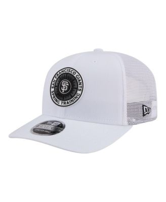 Men's White San Francisco Giants 2026 Spring Training Fan Pack 9SEVENTY Adjustable Trucker Hat