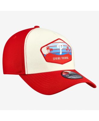 Men's Stone Philadelphia Phillies 2026 Spring Training Fan Pack Gradient 39THIRTY Flex Hat
