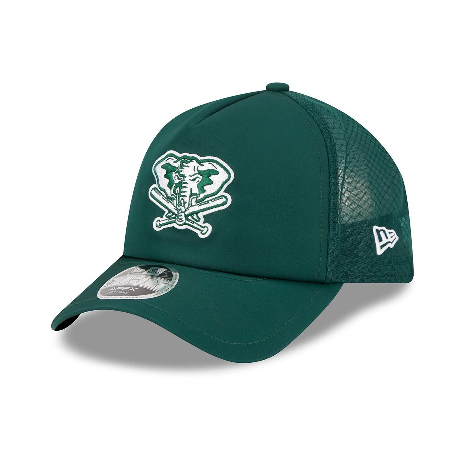 Men's Green Athletics 2026 Batting Practice Alternate Apex 9FORTY Adjustable Hat