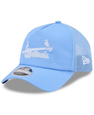 Men's Light Blue St. Louis Cardinals 2026 Batting Practice Alternate Apex 9FORTY Adjustable Hat