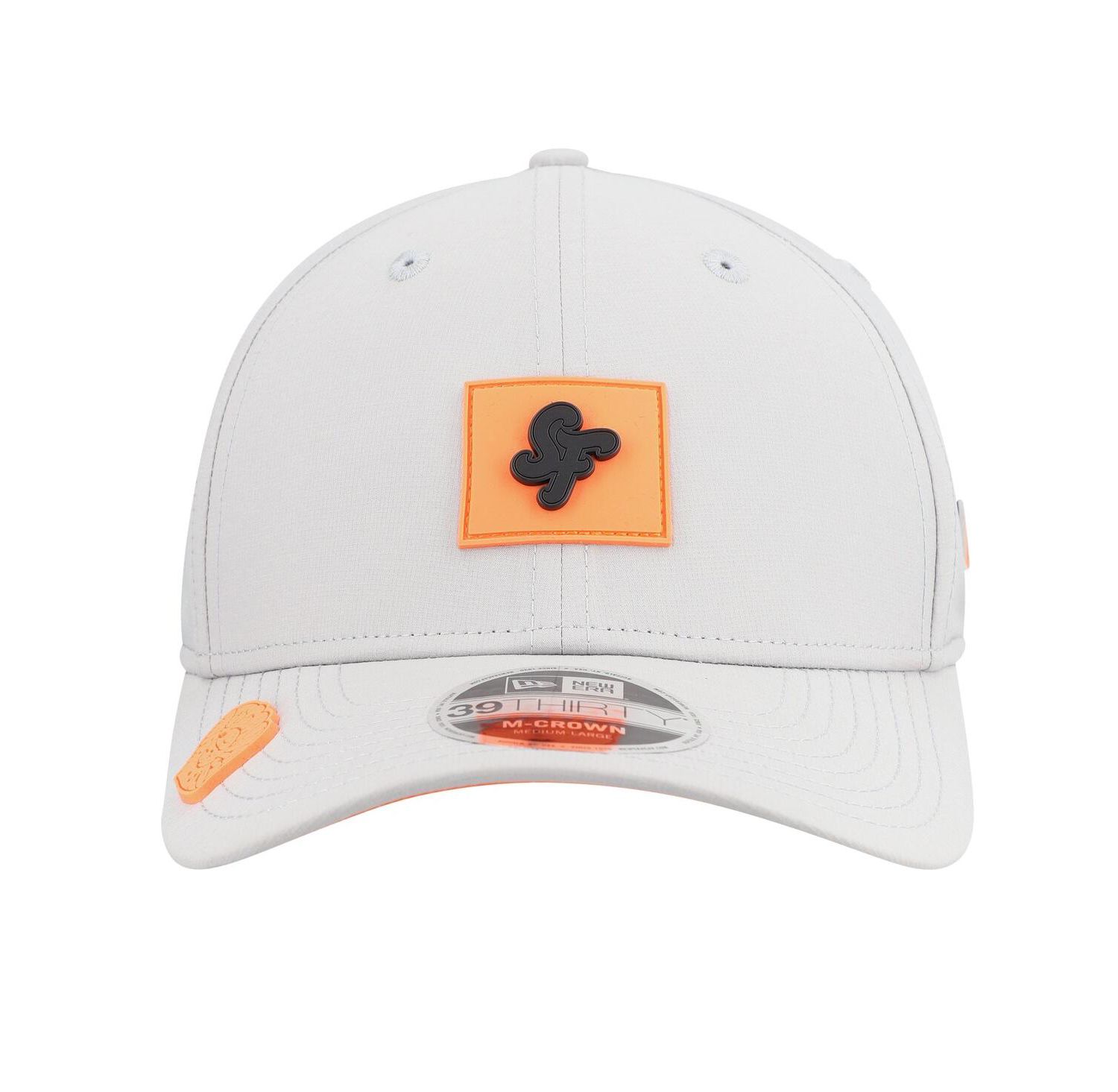 Men's Gray San Francisco Giants 2026 Clubhouse Alternate 39THIRTY Flex Hat