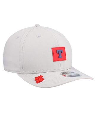 Men's Gray Texas Rangers 2026 Clubhouse 9SEVENTY Adjustable Hat