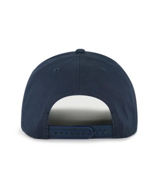 Men's Navy/Brown Houston Astros Cooperstown Break Wood Suede Hitch Adjustable Hat