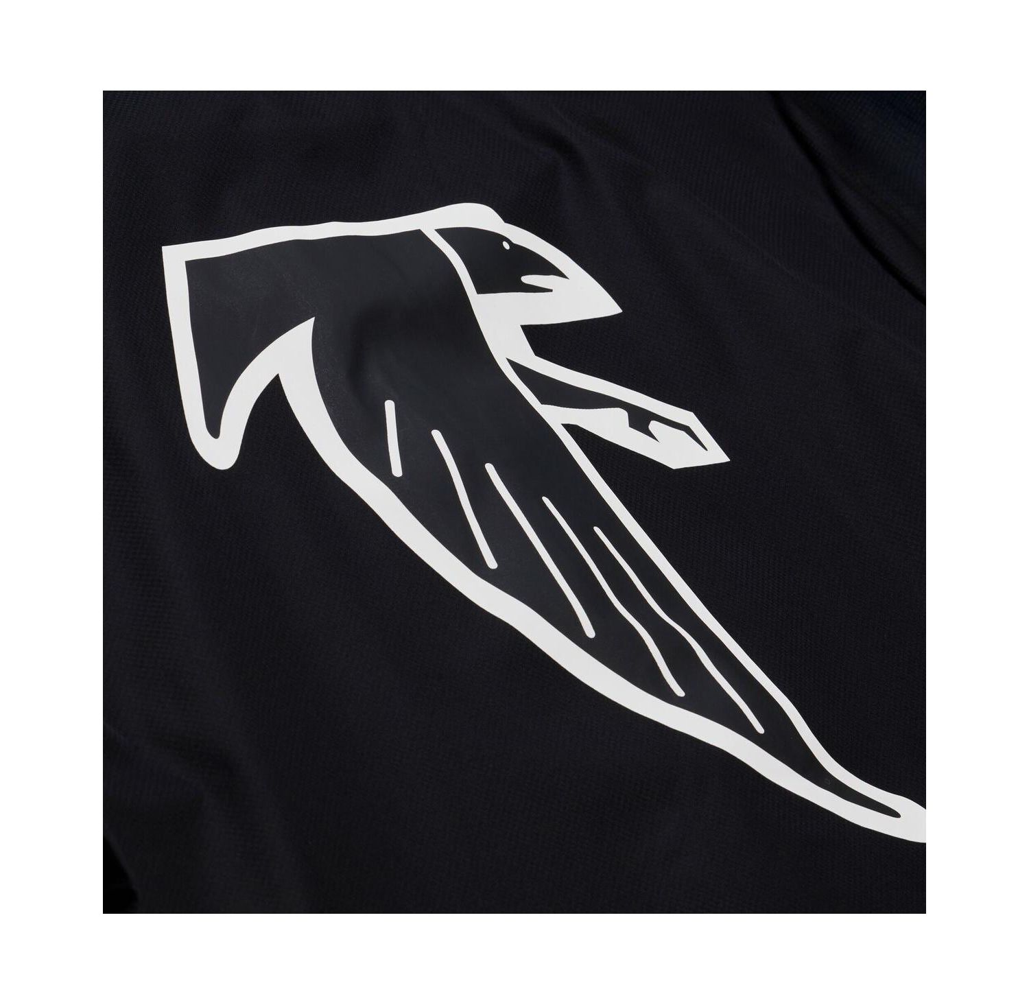 Men's Black Atlanta Falcons Coaches Full-Snap Hooded Windbreaker Jacket