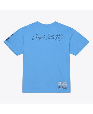 Men's Carolina Blue North Carolina Tar Heels Double Clutch Premium T-Shirt