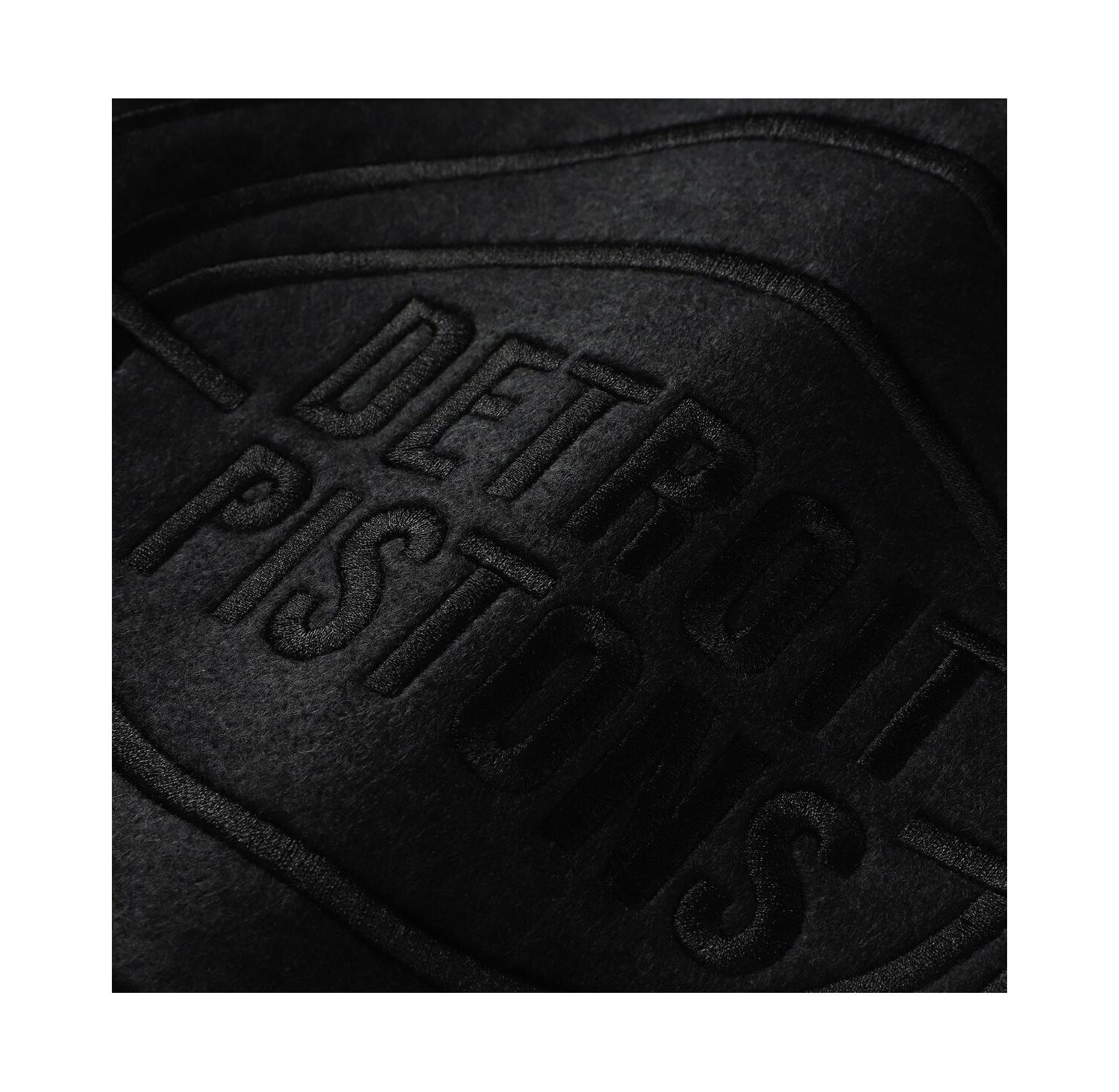Women's Black Detroit Pistons Phantom Cropped T-Shirt