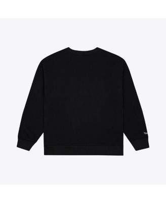 Women's Black Dallas Mavericks Hardwood Classics Script Lightweight Sweatshirt