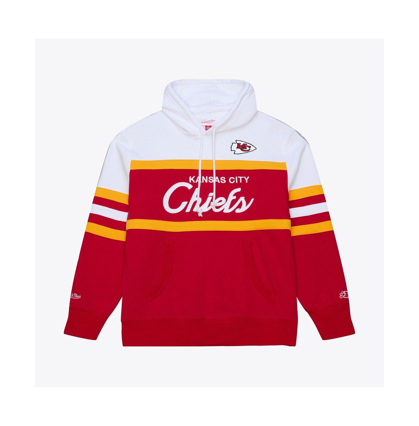 Мужское худи Mitchell & Ness Red Kansas City Chiefs Head Coach — фото 1