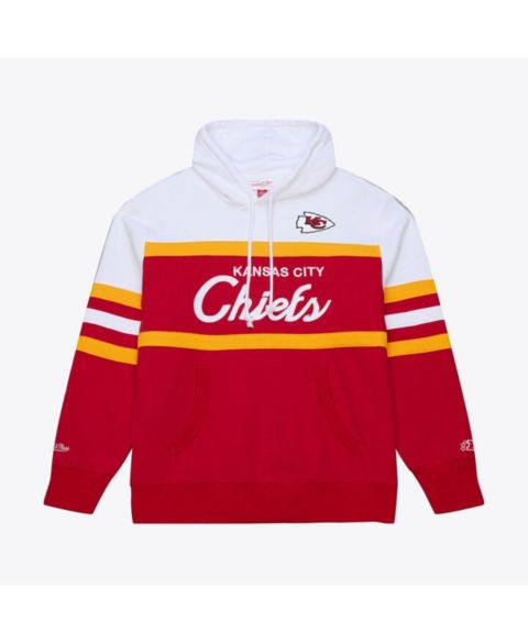 Мужское худи Mitchell & Ness Red Kansas City Chiefs Head Coach