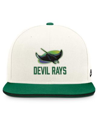 Men's Cream/Green Tampa Bay Rays Cooperstown Pro Dri-FIT Snapback Hat