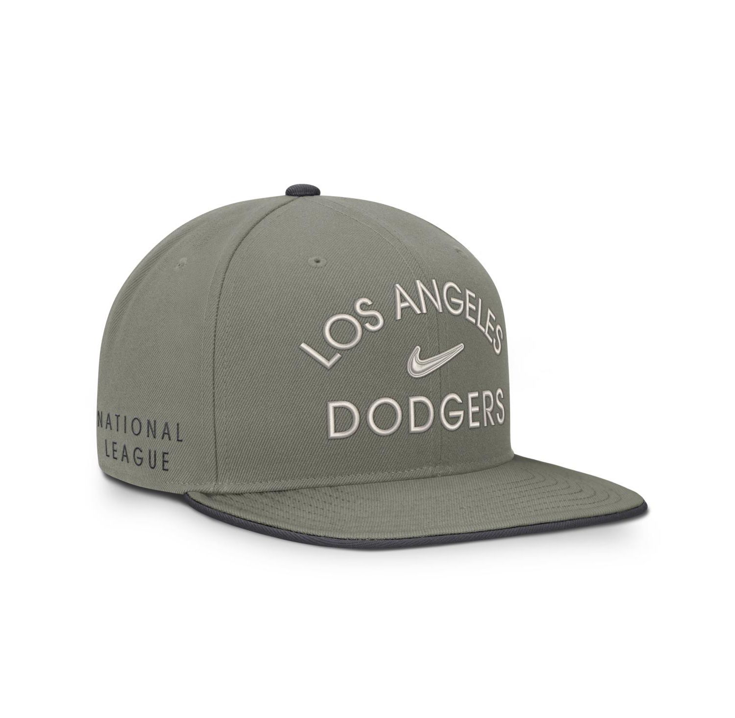 Men's Olive Los Angeles Dodgers Pro Dri-FIT Snapback Hat