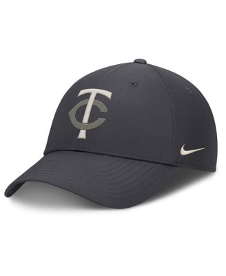 Men's Anthracite Minnesota Twins Club Dri-FIT Adjustable Hat