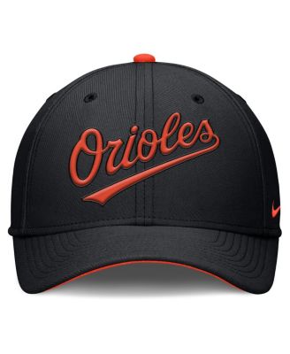 Men's Black Baltimore Orioles Primetime Rise Dri-FIT Flex Hat