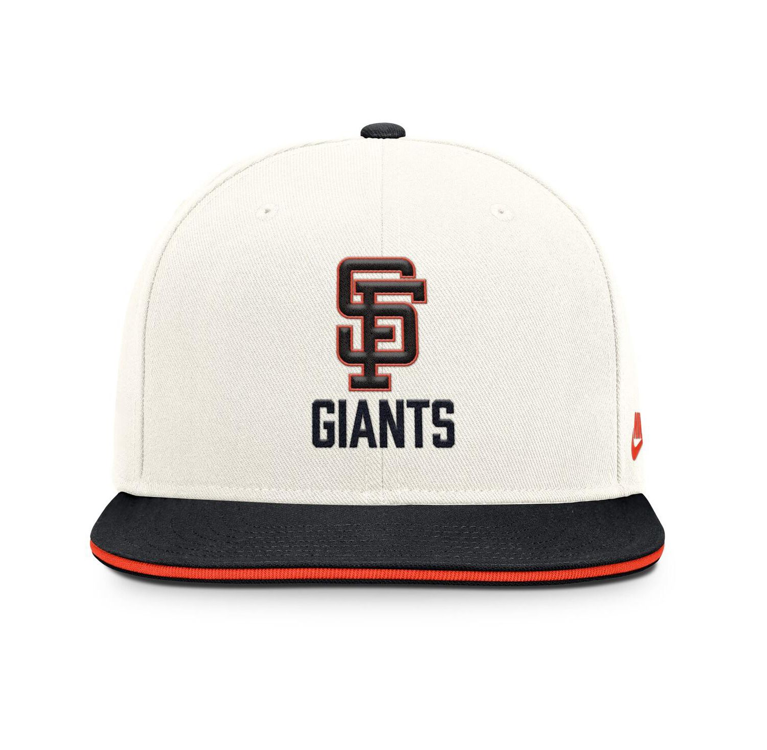 Men's Cream/Black San Francisco Giants Cooperstown Pro Dri-FIT Snapback Hat