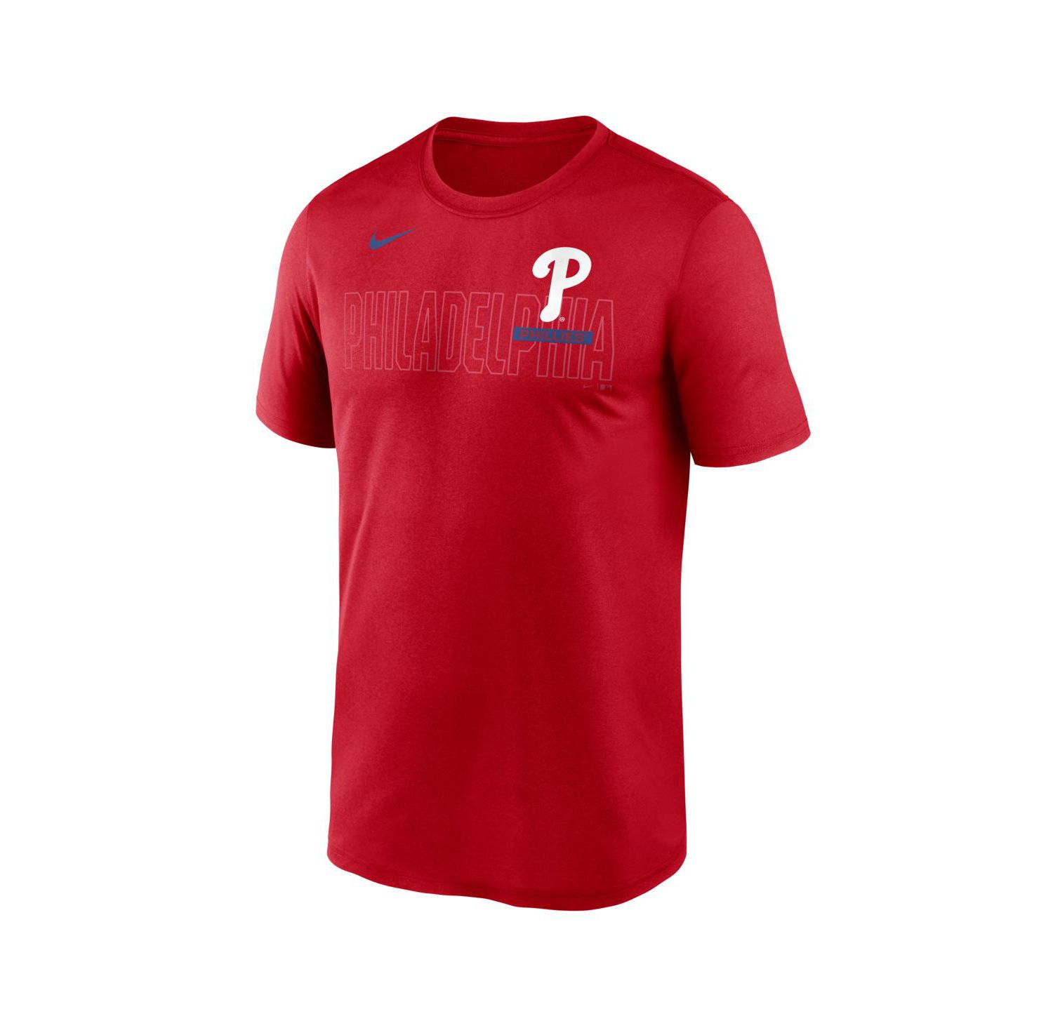 Men's Red Philadelphia Phillies Knockout Team Legend Dri-FIT T-Shirt