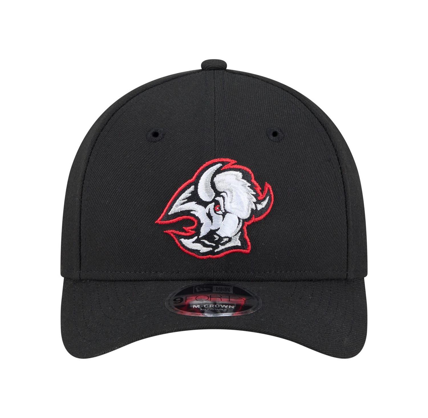 Men's Black Buffalo Sabres 9FORTY M-Crown Adjustable Hat