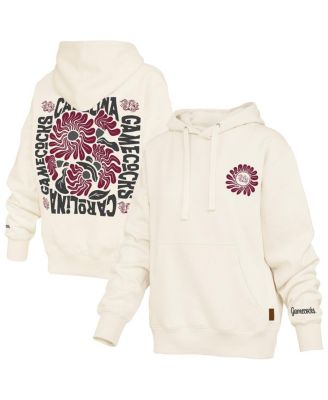 Women's Cream South Carolina Gamecocks Elena Janise Hoodie