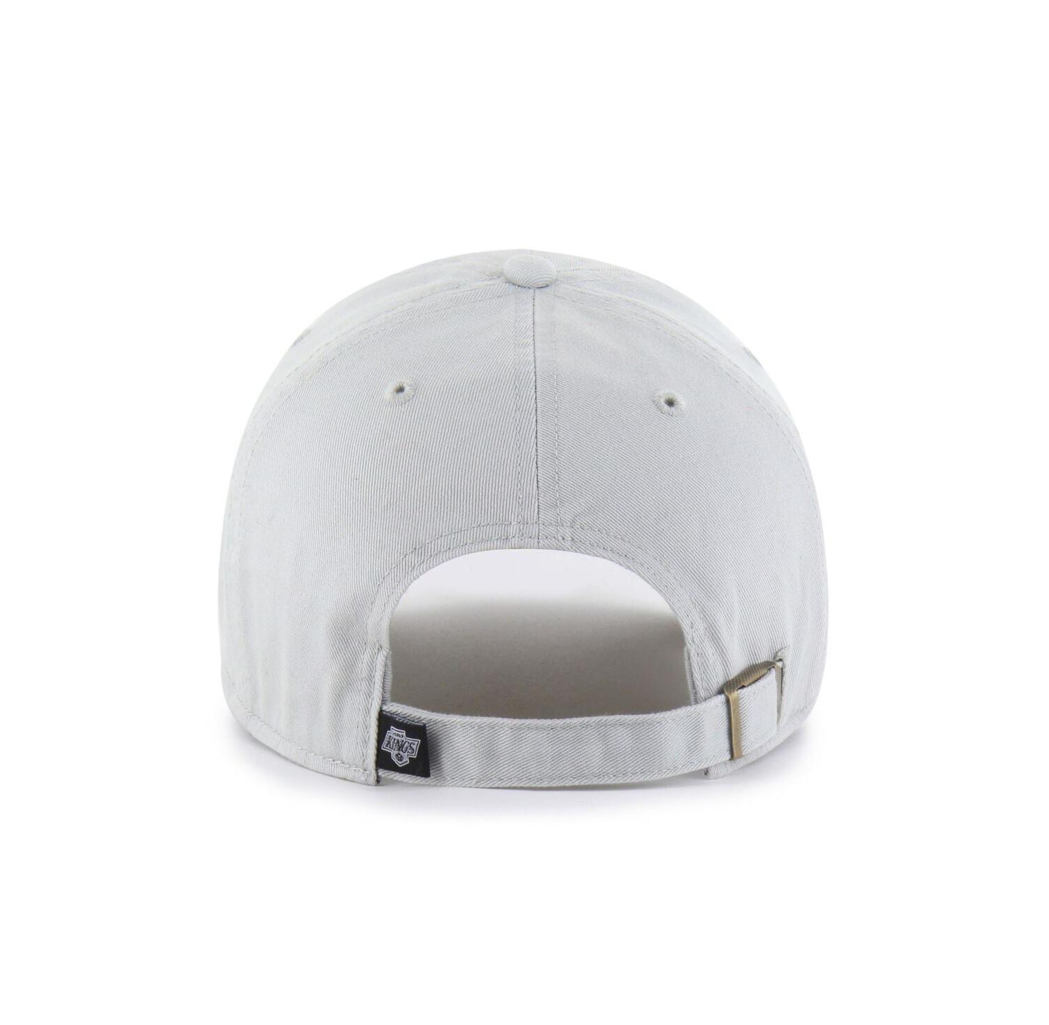 Men's Gray Los Angeles Kings Core Logo Clean Up Adjustable Hat