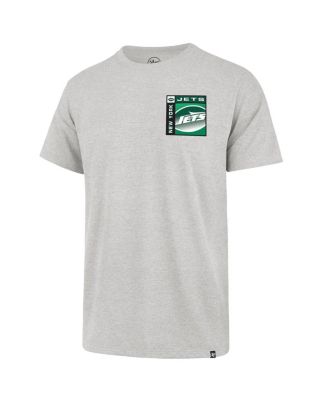 Men's Gray New York Jets Chrome Plate Franklin T-Shirt