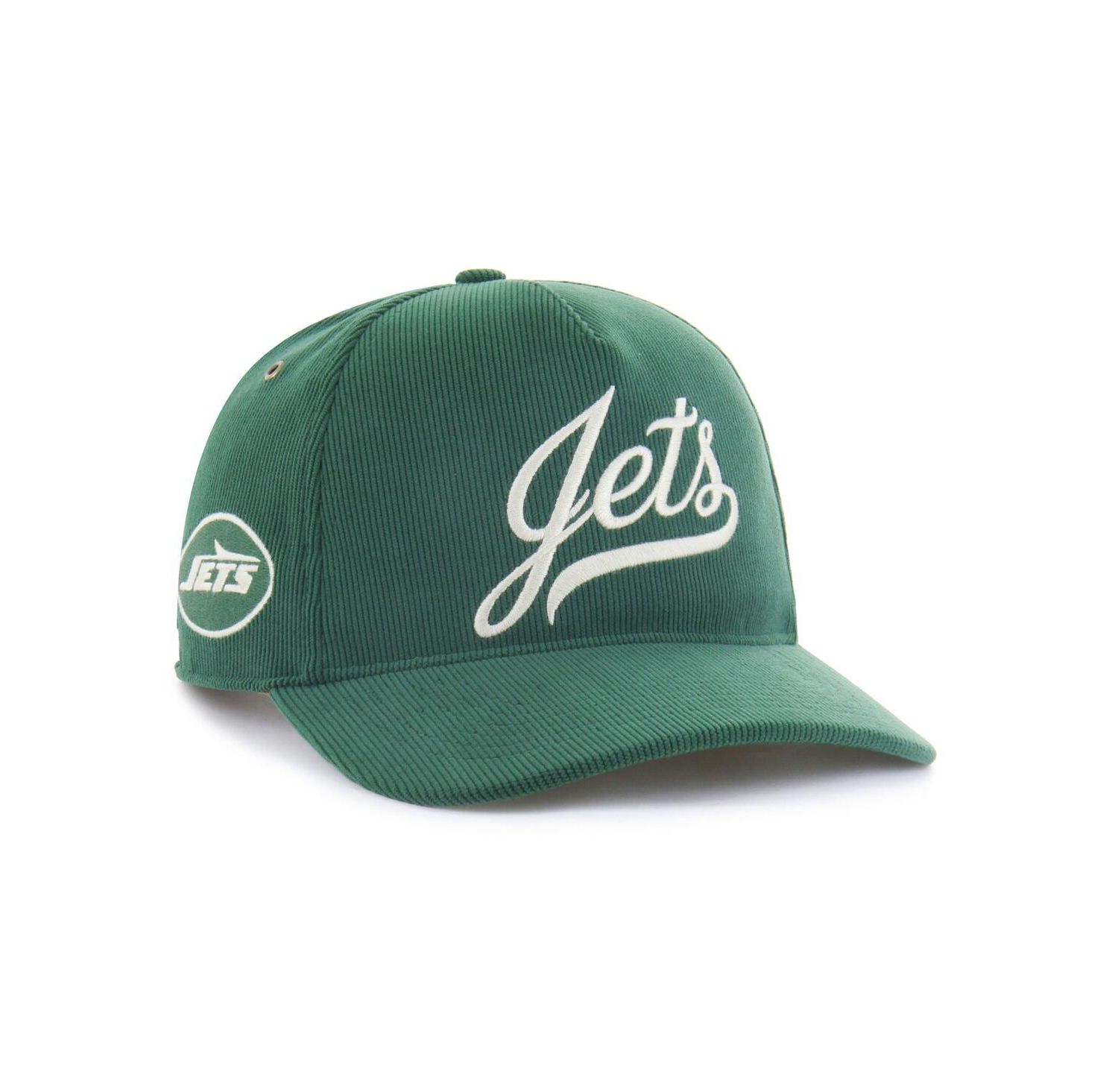 Men's Green New York Jets Golden Age Corduroy Hitch Adjustable Hat