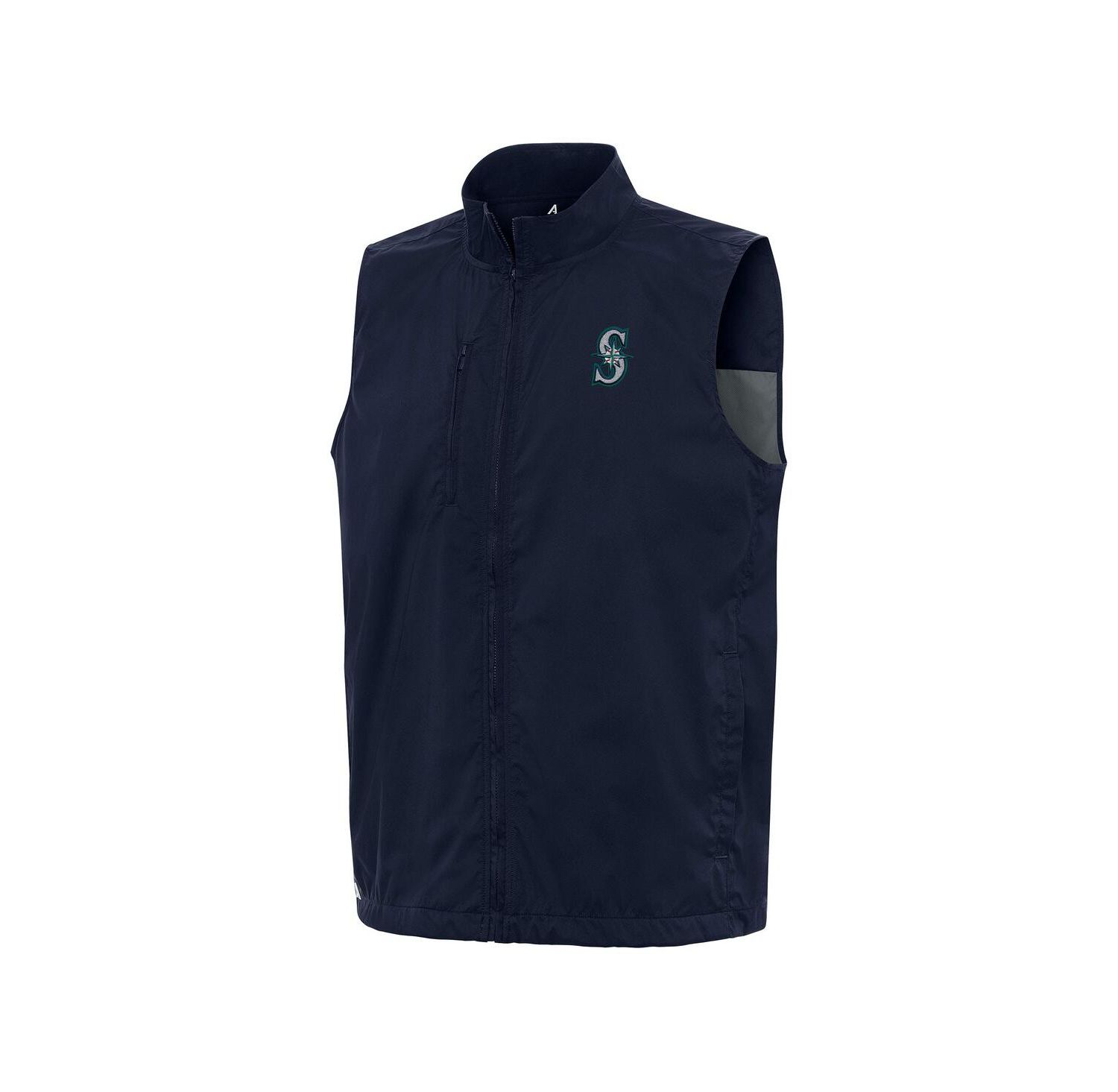Men's Navy Seattle Mariners Brisk Full-Zip Vest