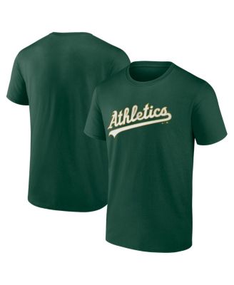 Men's Green Athletics Wordmark T-Shirt