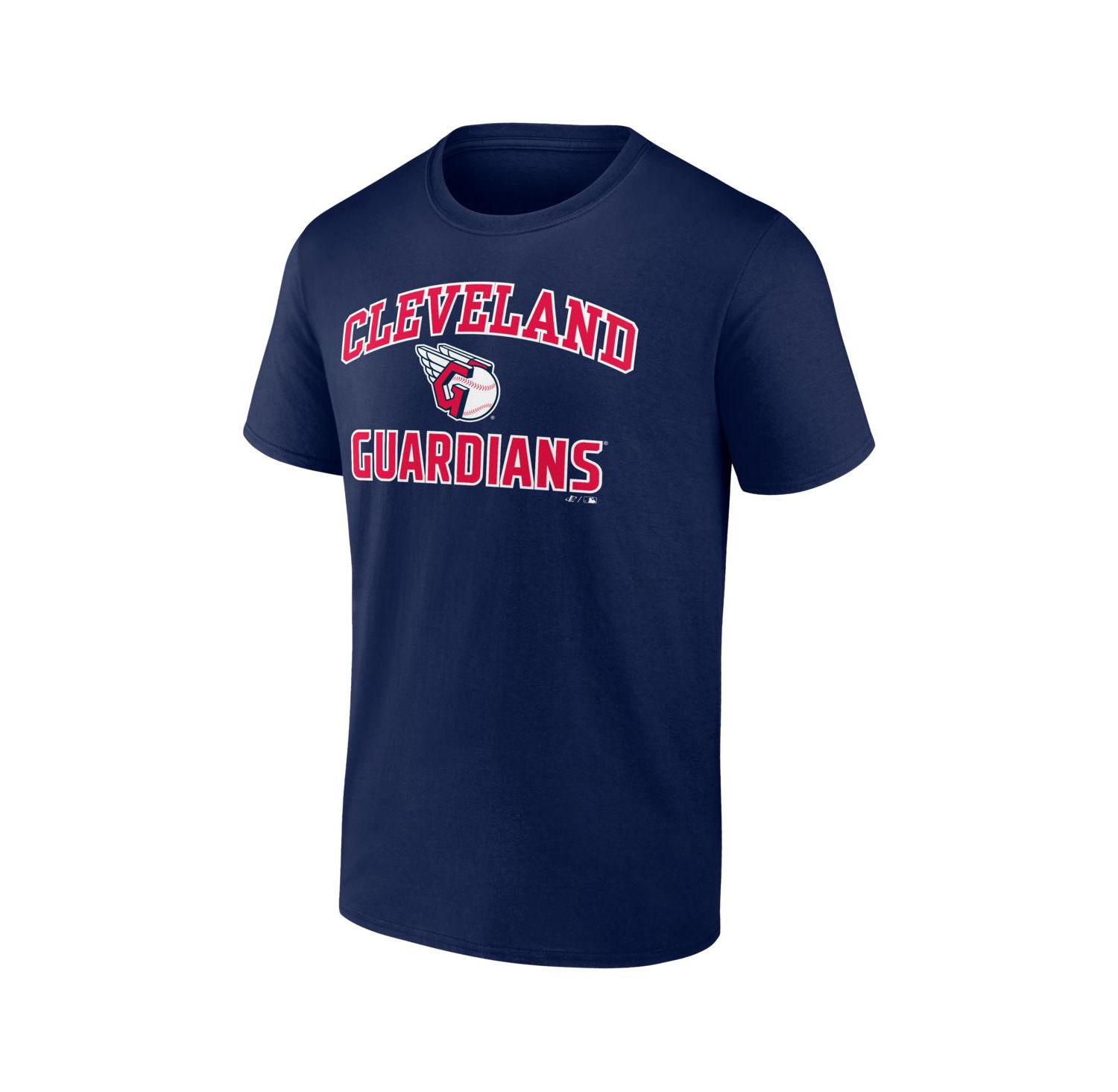 Men's Navy Cleveland Guardians Heart and Soul T-Shirt