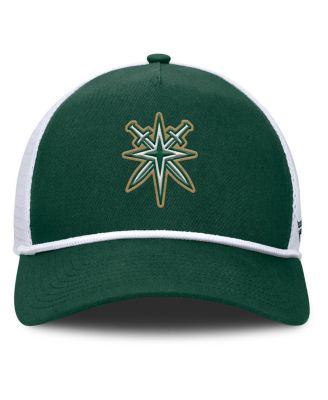 Men's Green/White Vegas Golden Knights Bermuda A-Frame Adjustable Hat