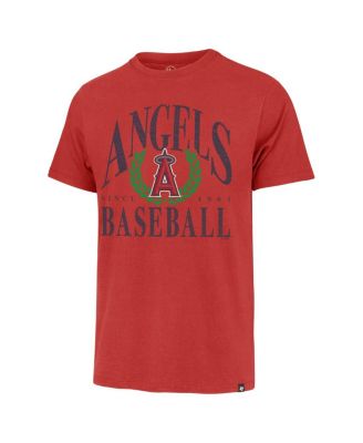 Men's Red Los Angeles Angels Pitchout Franklin T-Shirt
