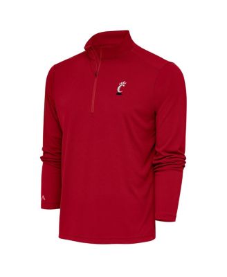 Men's Red Cincinnati Bearcats Tribute Quarter-Zip