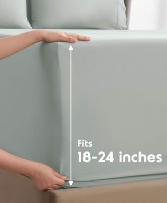 Extra Deep Pocket Microfiber 6-Pc. Sheet Set, King