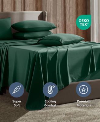 Extra Deep Pocket Microfiber 6-Pc. Sheet Set, Queen