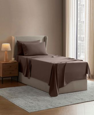 Extra Deep Pocket Microfiber 4-Pc. Sheet Set, Twin