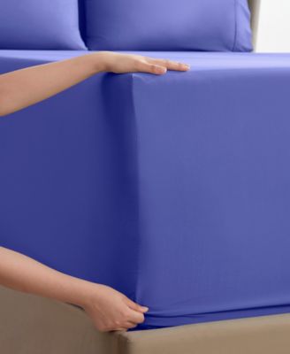 Extra Deep Pocket Microfiber 4-Pc. Sheet Set, Twin