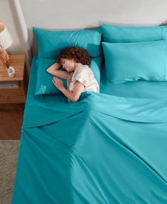 Extra Deep Pocket Microfiber 6-Pc. Sheet Set, California King