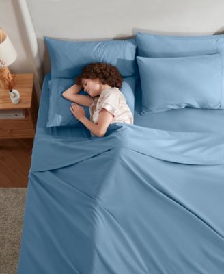 Extra Deep Pocket Microfiber 6-Pc. Sheet Set, California King