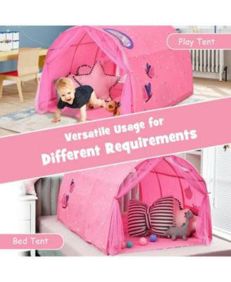 Kids Galaxy Starry Sky Dream Portable Play Tent with Double Net Curtain