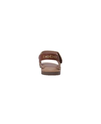 Big Girls Girl's  Fashion Sandals – Dressy Shoes with Braided Strap and Flower Applique