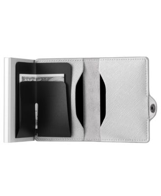 Small RFID Wallet for Women, Slim RFID Blocking Credit Card Holder Womens Wallet, Smart Pop Up Minimalist Card Case, Holds 4-6 Cards