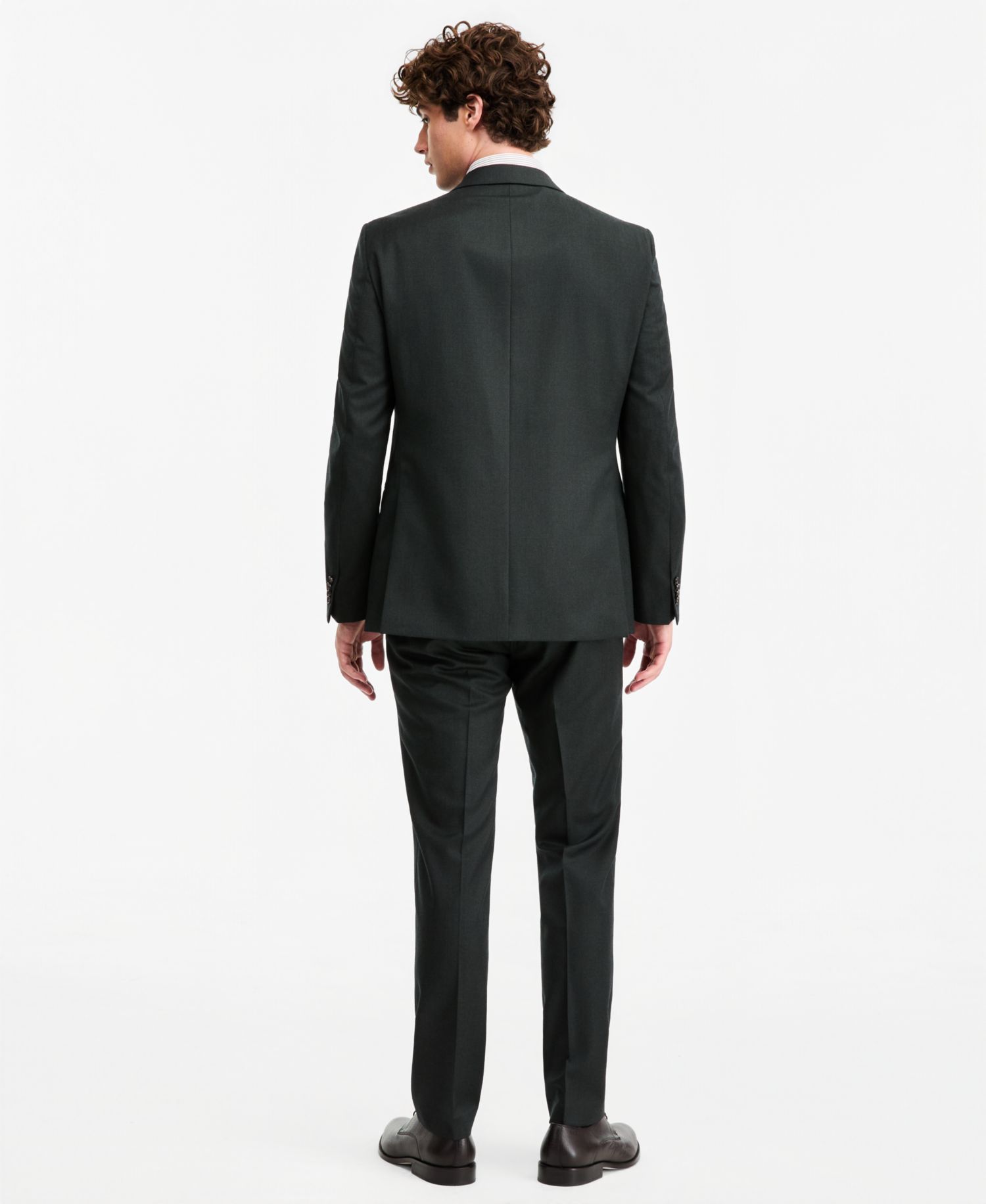 Men's Modern-Fit Flannel Suit Pants