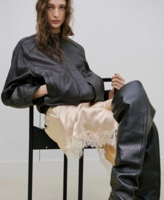 Women's Lingerie Wrap Slit Skirt