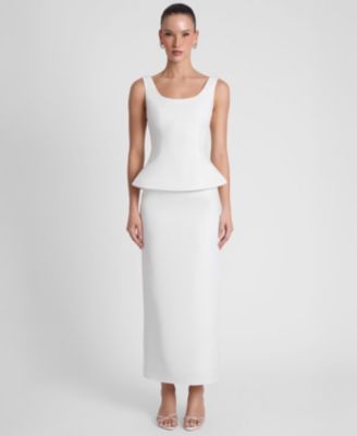 Women's Classic Column Maxi Skirt