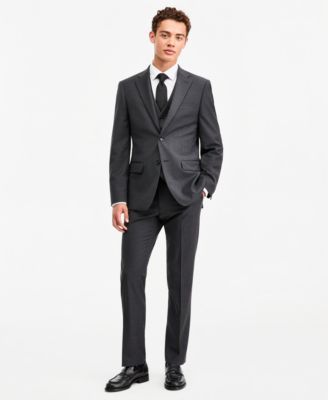 Men's Modern-Fit Wool TH-Flex Stretch Suit Separates Jacket